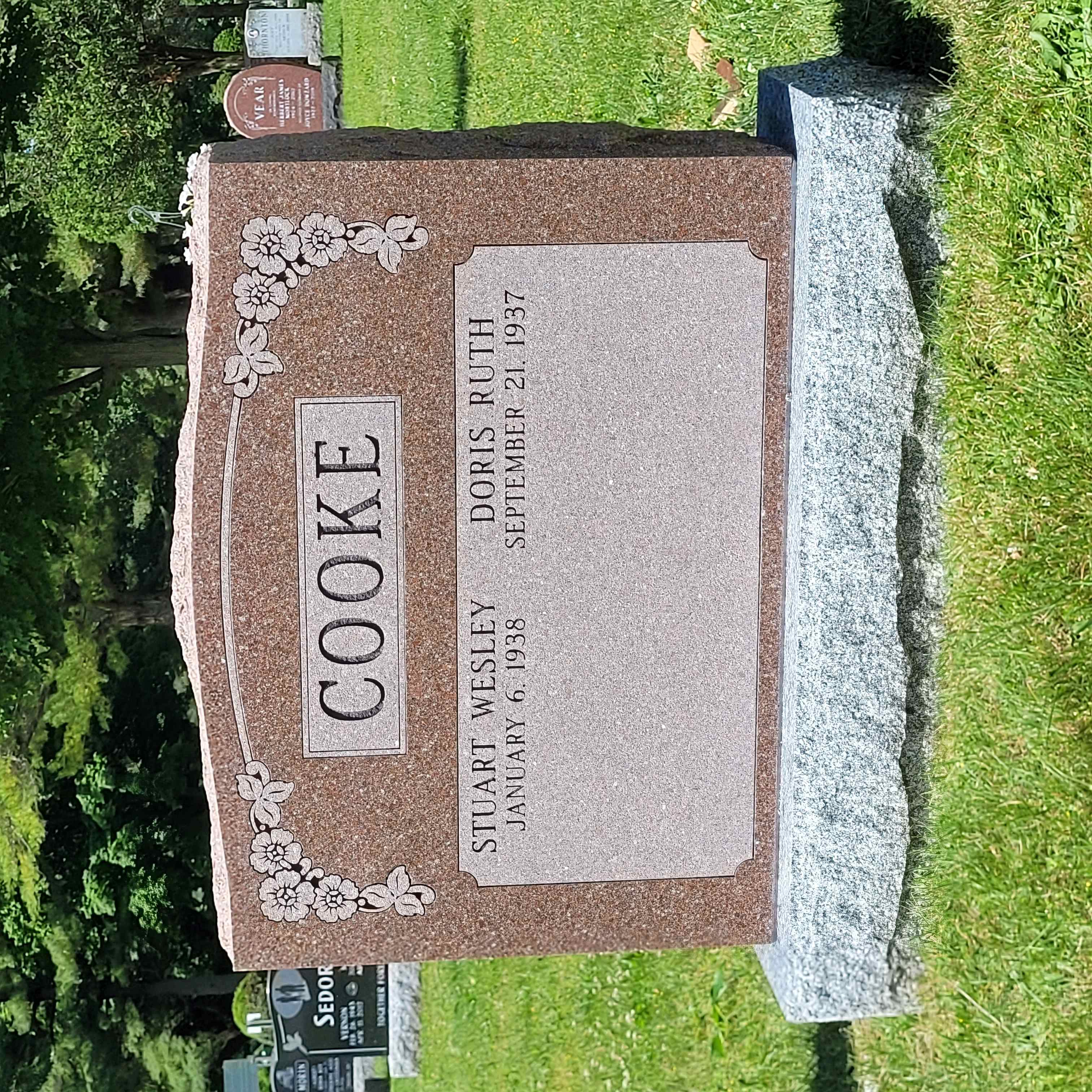 Headstone Memorial